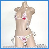 Butterfly Cheekhugger Bikini (Pink Abstract) Micro