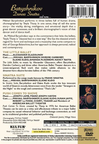 Baryshnikov Dances Sinatra [DVD] [Import]