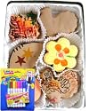 Beautiful Sweets Thanksgiving Fun Organic Cookies, 4 Cookies