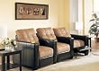 Premiere Theater Recliner Collection By Coaster Furniture With Silver Shipping