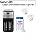 Cuisinart DCC-1200 12-Cup Brew Central Coffeemaker With Two Bistro Wide Body Coffee Cups