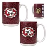 NFL Gameball Coffee Mug 2 Piece Set - Primary Logo Team: Steelers