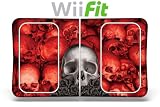 "Wii Fit skin" ニンテンドー Wii Fit バランスボード 保護シール - Bonecollector Red