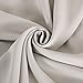 Deconovo Grommet Top Blackout Curtains Thermal Insulated Window Curtains Room Darkening Curtains for Living Room 52W x 63L Inch Light Beige 1 Pair
