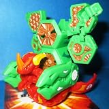 Bakugan Season 3 Pyrus Helix Dragonoid 720G + Weapon pack