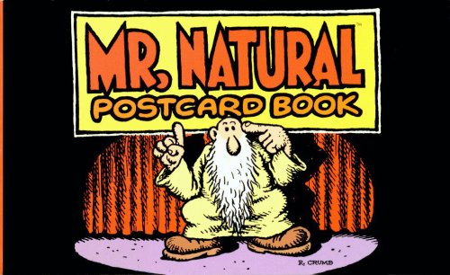 Mr. Natural Postcard Book by R. Crumb