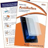2 x mumbi Displayschutzfolie Acer Iconia A100 / Acer Iconia A101 Displayschutz AntiReflex antireflektierend
