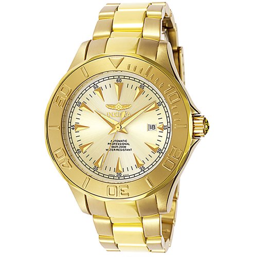 Invicta Men's 7039 Signature Collection Pro Diver Ocean Ghost Gold-Tone Automatic Watch