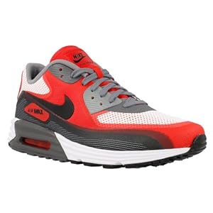 Nike - Air Max Lunar90 C30 - Coleur: Grey-Red - Taille: 42.0