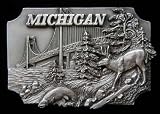 Michigan Belt Buckle
