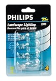 Philips Landscape Lighting 11-Watt 12-Volt Wedge Base Clear 4 Pack
