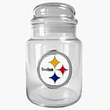 Pittsburgh Steelers 31 oz Glass Candy Jar