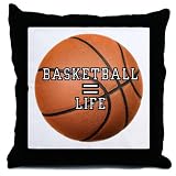 Throw Pillow Basketball Equals Life