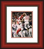 Boston Red Sox 2007 World Series Celebration Close-Up Photo Cherry Frame