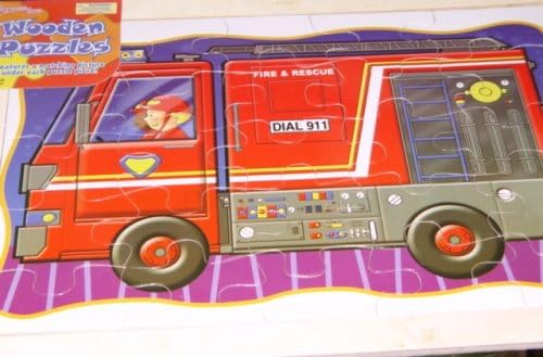 Fire & Rescue Wooden Puzzles