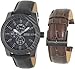 GUESS Men's U0079G2 Masculine Dress Sport Watch Boxed Set