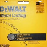 DeWalt DW7749 14-Inch 90 Tooth Stainless Steel Cutting Saw Blade with 1-Inch Arbor