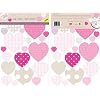 FunToSee Sweethearts Room Stickers, Pack of 44