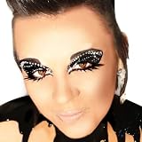Midnight Glitter Eyes False Eyelashes Professional Make Up Artist Look Exotic Eyes
