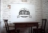 Beer Mugs Logo Pub Cafe Design Wall Vinyl Sticker Decals Art Mural D1354