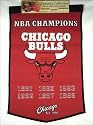 CHICAGO BULLS WOOL NBA BASKETBALL CHAMPIONSHIP BANNER!