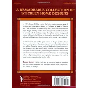 Gustav Stickley's Craftsman Homes and Bungalows
