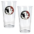 Florida State Seminoles NCAA 2pc Pint Ale Glass Set by Great American Products