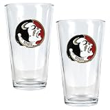 Florida State Seminoles NCAA 2pc Pint Ale Glass Set