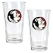 Florida State Seminoles NCAA 2pc Pint Ale Glass Set by Great American Products