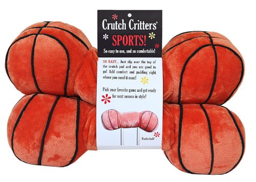 Crutch Critters Crutch Pad, Basketball