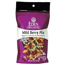 Eden Organic Wild Berry Mix, 4-Ounce Package (Pack of 5)