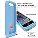 iPhone SE/5S/5C/5 Battery Case - Alpatronix BX120plus iPhone 5S Battery Case - MFi Apple Certified 2400mAh External iPhone SE Battery Case Removable, Rechargeable Protective iPhone 5C Battery Case [Ultra-Slim iPhone 5C Charging Case / Compatible Support with iOS 9+ & Apple Pay / iPhone 5S Extended Battery Case / Lightning Connector Output / No Signal Reduction / Fits all colors for iPhone 5, 5S, 5C, SE for iPhone SE Charging Case / iPhone 5 Charging Case / Juice Bank & Power Pack] - (Blue)