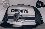 Dallas Cowboys Two Tone New Era Trucker Snapback Hat Cap