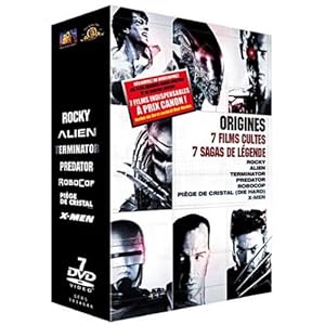 Origines - 7 films Cultes, 7 Sagas de Légende : Rocky/ Alien/ Terminator/ Predator/ Robocop/ Piège
