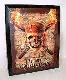 Pirates of the Caribbean Wooden Wall Plaque Decor Tavern Sign
