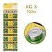 Cotchear New 10 of AG3/LR41 Alkailine Button Cell Watch Battery