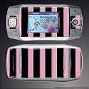 Sidekick ID black/pink stripe Gel skin skid-g23