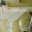 Elegant Embroidery Roses Satin Table Cloth