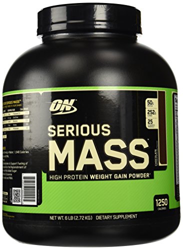 Optimum Nutrition Serious Mass Chocolate Weight Gain Powder | 6lb Optimum Nutrition Serious Mass Chocolate Weight Gain Powder | 6lb