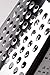 Ideas In Motion Kitchen Grater Multi Shredder with Bonus Storage Container, Stainless Steel/Black