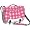 Pink Square Plaid/Whte/Ah