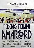 Amarcord - Federico Fellini, Tonino - Filmposter Kino Movie XXL-Poster - Grösse 70x100 cm