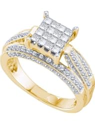 1.00CTW DIAMOND INVISIBLE RING