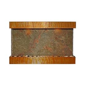Bluworld WWMHS Horizon Falls Slate Tech and Copper Wall Fountain by Bluworld