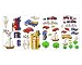 Planes Trucks Trains Autos Wall Stickers Appliques