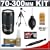 Nikon 70-300mm f/4.5-5.6G ED-IF AF-S VR [Vibration Reduction] Zoom Nikkor Lens + Tripod + Accessory Kit for Nikon D3, D700, D300, D200, D90, D60, D40, D3x, D300s, D3000 & D5000 Digital SLR Cameras
