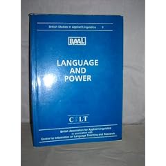 Language and Power: Meeting Papers, 1989