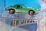 Hot Wheels Connect Cars New Jersey 64 Corvette Sting Ray 1:64 Scale
