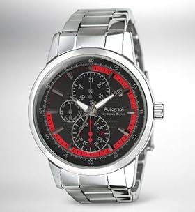 Simon Carter Autograph Round Face Analogue Bracelet Watch