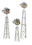 CBK Ltd 48-Inch H Trellises, Obelisk-style, Set of 3